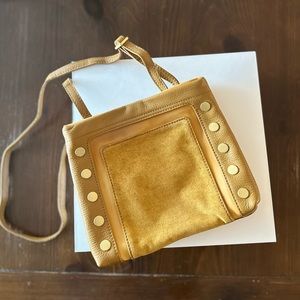 Hammitt Duke Golden Valley Tan Crossbody bag. *DAMAGED* Please see photos.